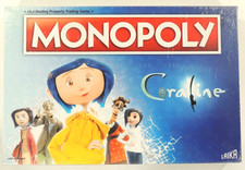 Coraline Monopoly Board Game Laika Hasbro Rare Collectibles 2019 Factory SEALED picture