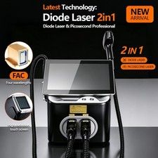 Customizable 4-wavelength diode/pico laser 2-in-1 Beauty device picture