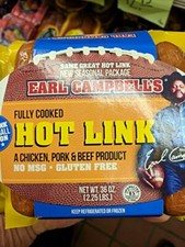 Earl Campbell's Hot Link Sausage 36 Oz (2 Pack) picture