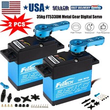 2 Pack Waterproof 35kg Full Metal Gear Digital Servo HIGH TORQUE & SPEED RC Car picture