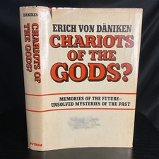 Chariots Of The Gods? Erich Von Daniken FIRST AMERICAN EDITION Stated 1970 HCDJ picture