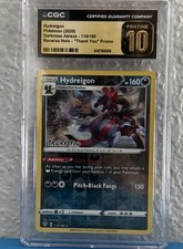 HYDREIGON 2020 POKEMON DARKNESS ABLAZE 110/189 REVERSE HOLO CGC 10 PRISTINE picture