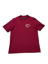 AMIRI Red Hollywood Logo Tshirt Size Small Designer picture