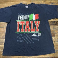 Vtg Apex One 1994 World Cup Italy National Team T-Shirt Men's Sz XL picture