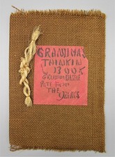 GRANDMA'S THINKIN BOOK by Grandma Herself 1945  Poetry, Poems, Ozarks, AR, south picture