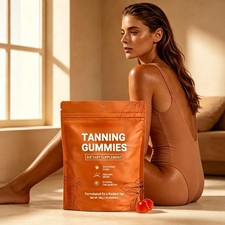 Daily Tanning Gummies Vitamin Blackening Gummies - Enhance Skin Melanin US picture
