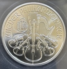 2013 Austria 1.5 Euro Silver Philharmonic 1 oz .999 Fine ICG MS70 picture