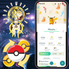 Shiny Pikachu wearing Cap’s hat — Celebration 2026 Special Background—Digital♻️ picture