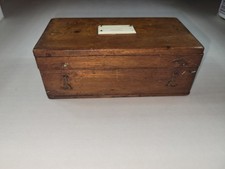 Antique W.F. Stanley London Drawing Instrument Case 13 Railway Approach picture