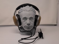 Denon AH-D9200 Bamboo Over the Ear Headphones - Black/Brown picture