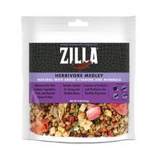 Zilla Pet Reptile Herbivore Food Medley Diet, 4 oz 4 Ounce (Pack of 1) picture