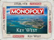 Official Hasbro Gaming Monopoly Key West, Florida Brand New in Box Gameboard  picture