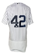 Mariano Rivera Signed Yankees Majestic Auth FlexBase Jersey 5x W.S. Champs JSA picture