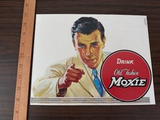 Vintage MOXIE Soda Advertising Store Display Sign picture