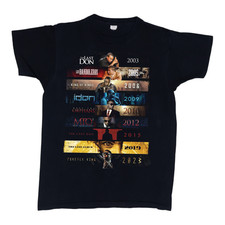 Rare Don Omar Rapper Hip Hop On Tour Black to 5XL T-Shirt picture