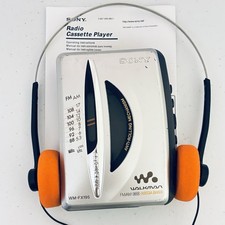 SONY Walkman WM-FX195 Cassette Player & AM/FM Radio- New Belt - Reconditioned picture