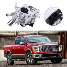 21250-EZ31A For Nissan Titan NV Armada Water Control Valve Thermostat Housing US picture