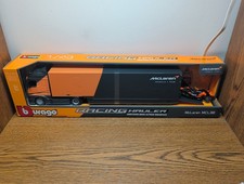 Bburago Racing Hauler Mclaren Lando Norris MCL38 1/43 Diecast 2024 picture