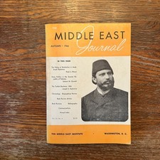 Middle East Journal Autumn 1966 Palestine Turkey Pakistan Paperback Magazine G picture
