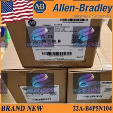 PLC AB 22A-B4P5N104 Factory Sealed PowerFlex 4 240V 3P 1HP AC Drive picture