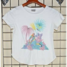Vintage 80s T-Shirt Parrot Paradise Single Stitch Aileen Womens S Made USA picture
