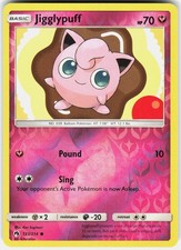Jigglypuff Reverse Holofoil SM - Lost Thunder 133/214 NM picture