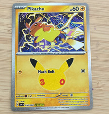 Pikachu 030/128 celebrations picture