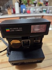 FULLY TESTED & WORKING Polaroid Sun 660 Autofocus Camera RARE Early Blue Button picture