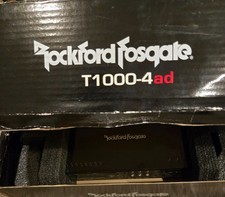 Still wrapped in plastic, never used. Rockford Fosgate Power T1000.4  picture