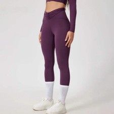 Yoga Leggings Compression Sports Pants Gym Fitness Tights Women's High Waist Hip picture