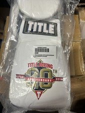 (Rare) Title Boxing 20th Anniversary Autograph Gloves picture