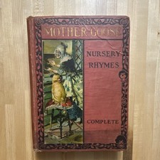 Antique Mother Goose Nursery Rhymes Pug Cover Vintage C.E. Graham1910s-1920sRare picture