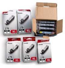 5pk Canon PGI-270XL Pixma 270XL PGBK Black Ink Cartridge Genuine + extra picture