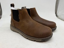 Carhartt Millbrook Water Resistant Romeo Steel Toe Wedge Boots Mens Brown - 10.5 picture