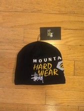 STÜSSY & MOUNTAIN HARDWEAR CAELUM™ DOME BEANIE New With Tags NWT Black picture