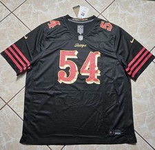 NWT San Francisco 49ers Fred Warner Nike Authentic Rivalries Game Jersey Men 3XL picture