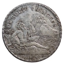 Naples Charles of Bourbon plate 120 grain 1734 Sebeto picture