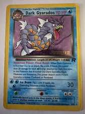 Pokémon TCG Dark Gyarados Team Rocket 8/82 Holo Prerelease Rare MP picture