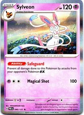 Sylveon Holo Rare SV: Prismatic Evolutions 040/131 NM ((Pokemon)) picture