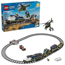 LEGO® City Police Train Heist Set 60508 With Remote Control, 1313 pcs [NEW] picture
