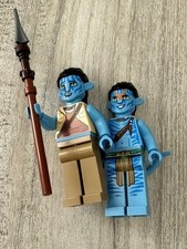 LEGO Avatar Jake Sully & Kiri Na'vi Minifigures Genuine LEGO lot of 2 picture
