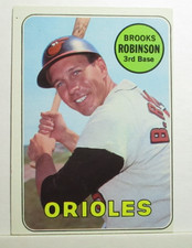1969 Topps Card # 550 BROOKS ROBINSON BB74 picture