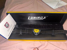 Luminox U.S. Navy SEAL Diver 43mm Quartz 200m Yellow Dial Box Papers picture