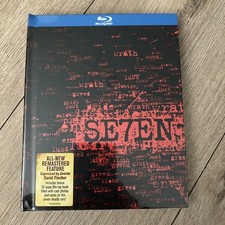 Se7en Seven (Blu-ray Disc Digibook, 2010) Brad Pitt Morgan Freeman - New, Sealed picture