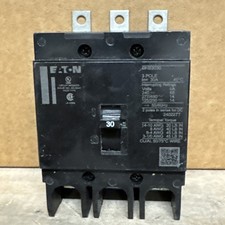 Eaton GHB3030 3-Pole 30Amp 480V Circuit Breaker - Black picture