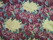 20 YARDS Vintage Cabbage Roses 100% Cotton 50