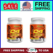 2 Pack C4 Whey Protein Powder, Reese's Flavor, 25g Protein, 18 Servings picture