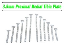 Medial Proximal Tibia Plate ( 3.5mm) with Set of 12pcs (L6/R6) Veterinary SS picture