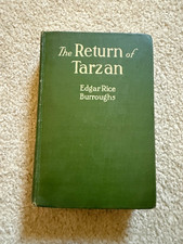 The Return Of Tarzan hardcover - 1915 Excellent condition picture