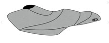 Custom Yamaha 2009-2011 FZR Seat Cover Blacktip  ALL GRAY 1 year warranty picture
